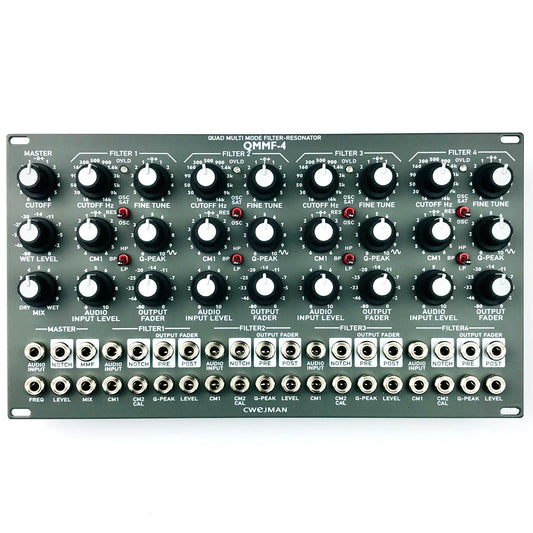 Cwejman QMMF-4 Quad Filter/Resonator, grey