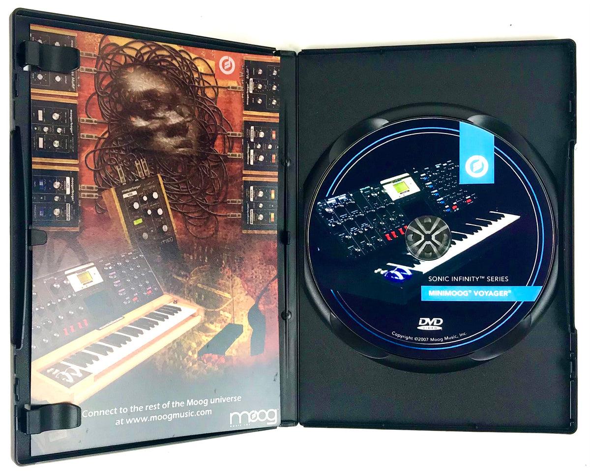 Moog Rws Dvd Moog Minimoog Voyager DVD – Big City Music