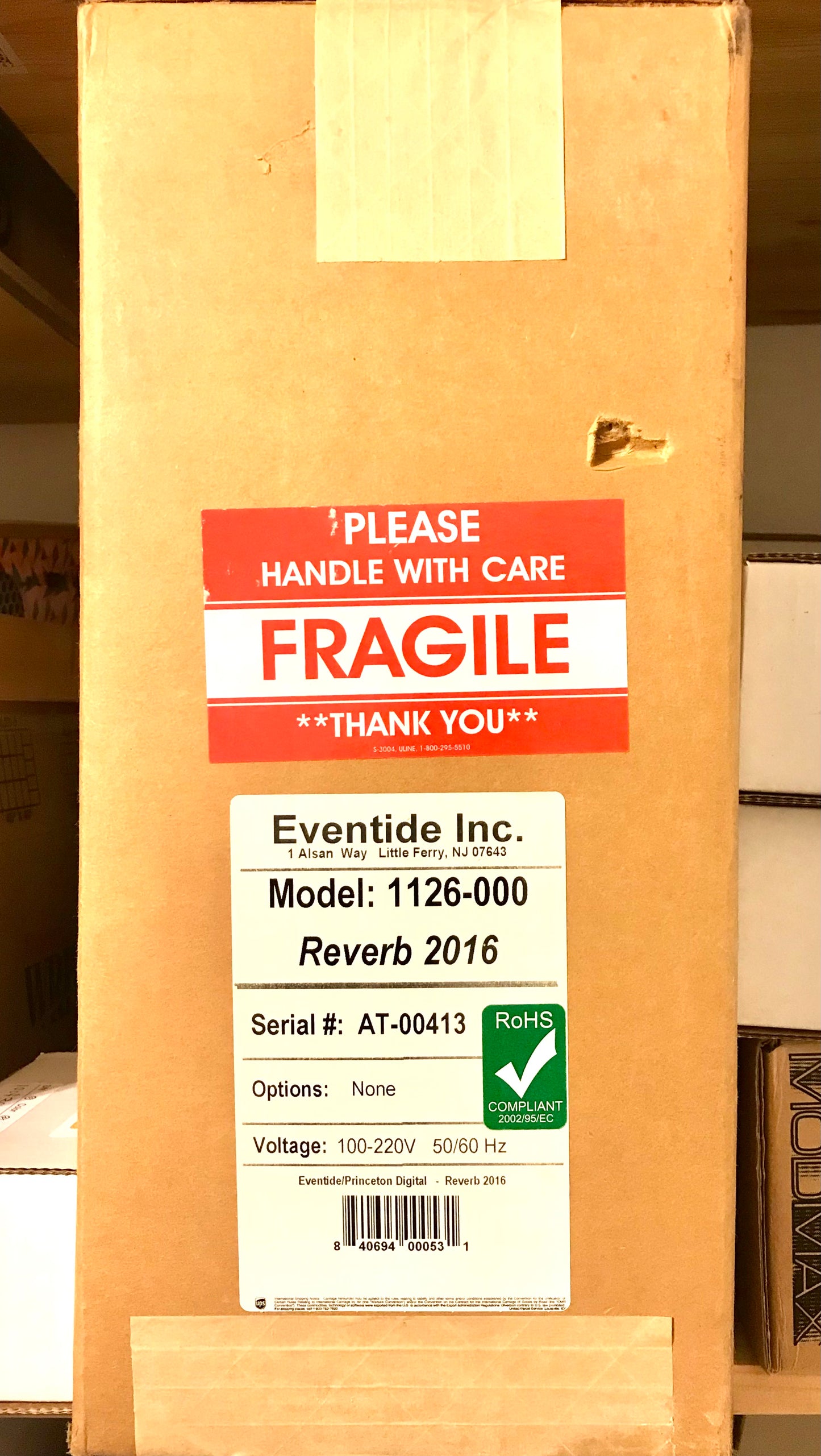 Reverb 2016, brand new, old stock, still sealed factory carton!