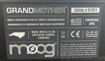 Moog Grandmother, Mint