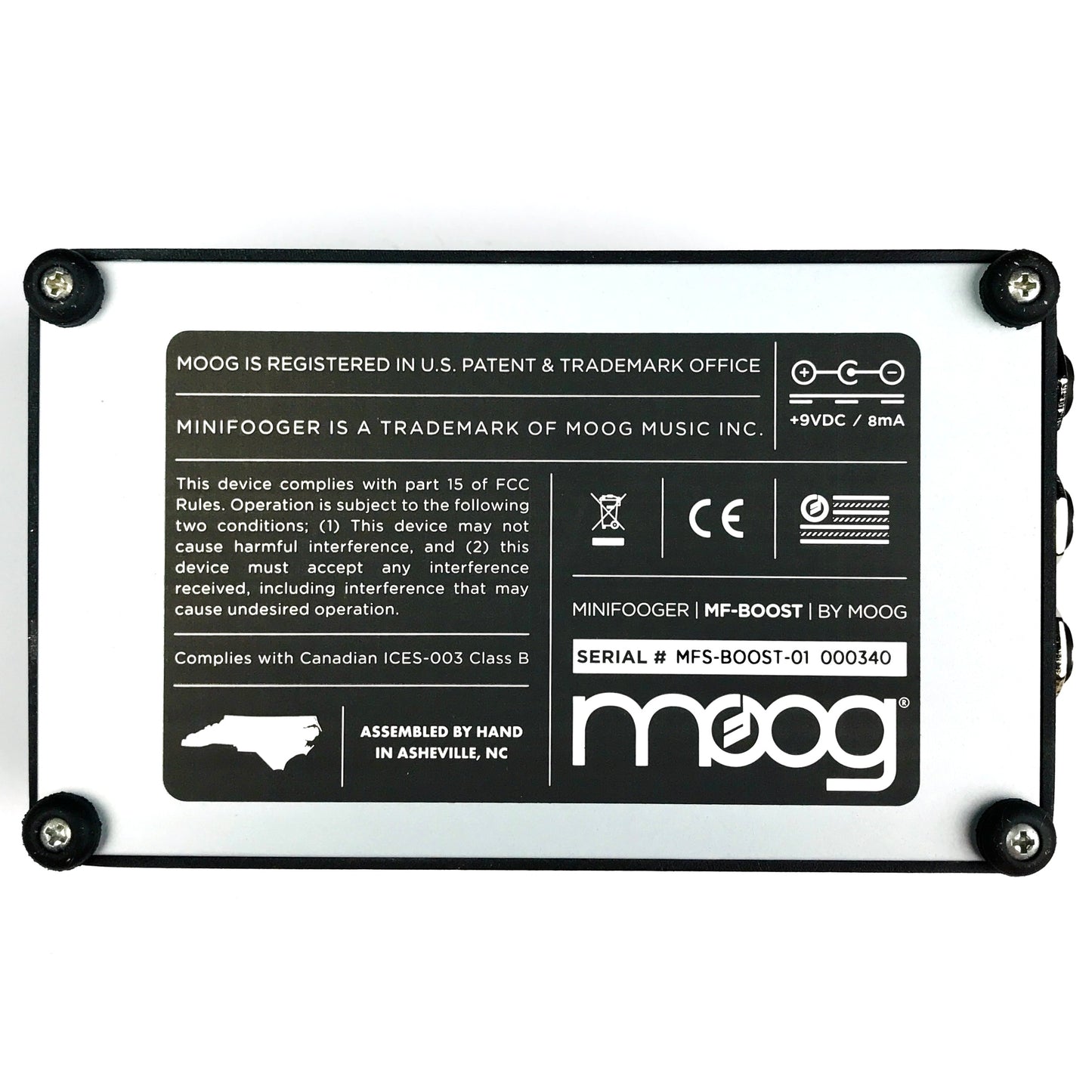 Moog MF Boost MiniFooger, brand new, old stock (NOS)