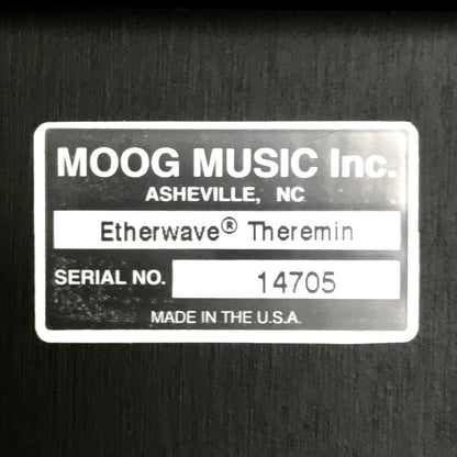 Moog Etherwave Theremin, mint condition!