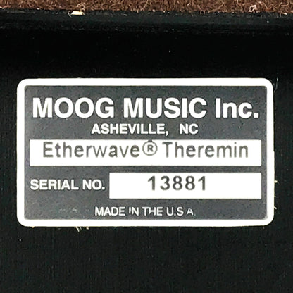 Moog Etherwave Theremin, mint condition!