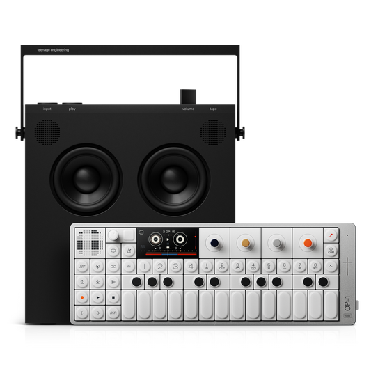 Teenage Engineering OB-4 and OP-1 Field Combo