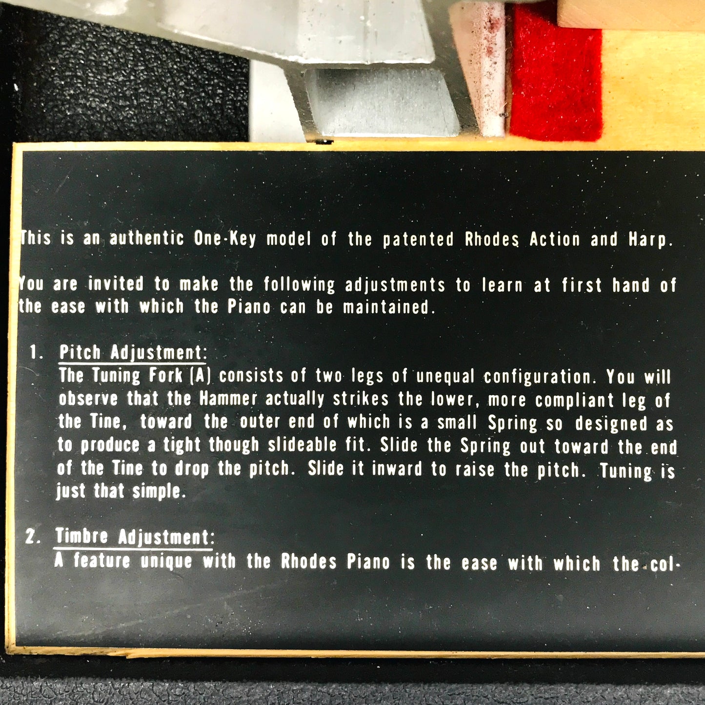 Rhodes One-Key, RARE!