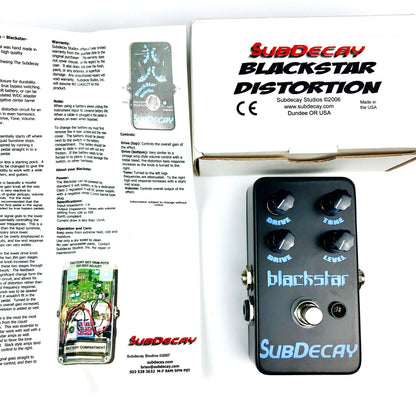 Subdecay Blackstar Distortion (2009), brand new, old stock