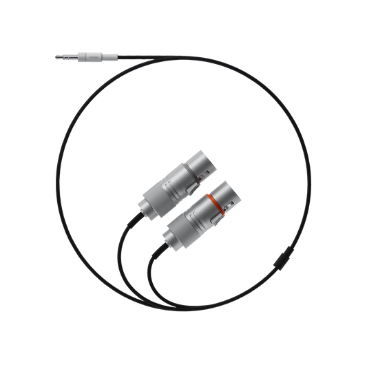 Teenage Engineering  textile cable 3.5 mm to 2x xlr (socket)