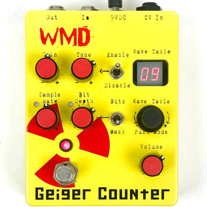 WMD Geiger Counter pedal, mint condition!