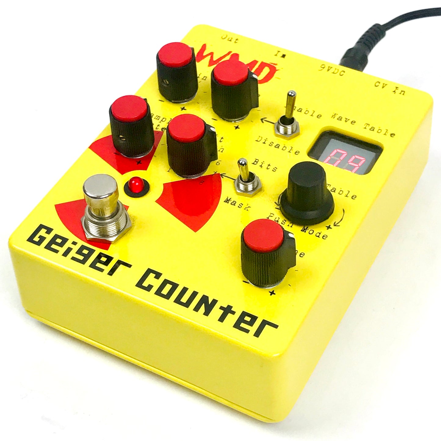 WMD Geiger Counter pedal, mint condition!