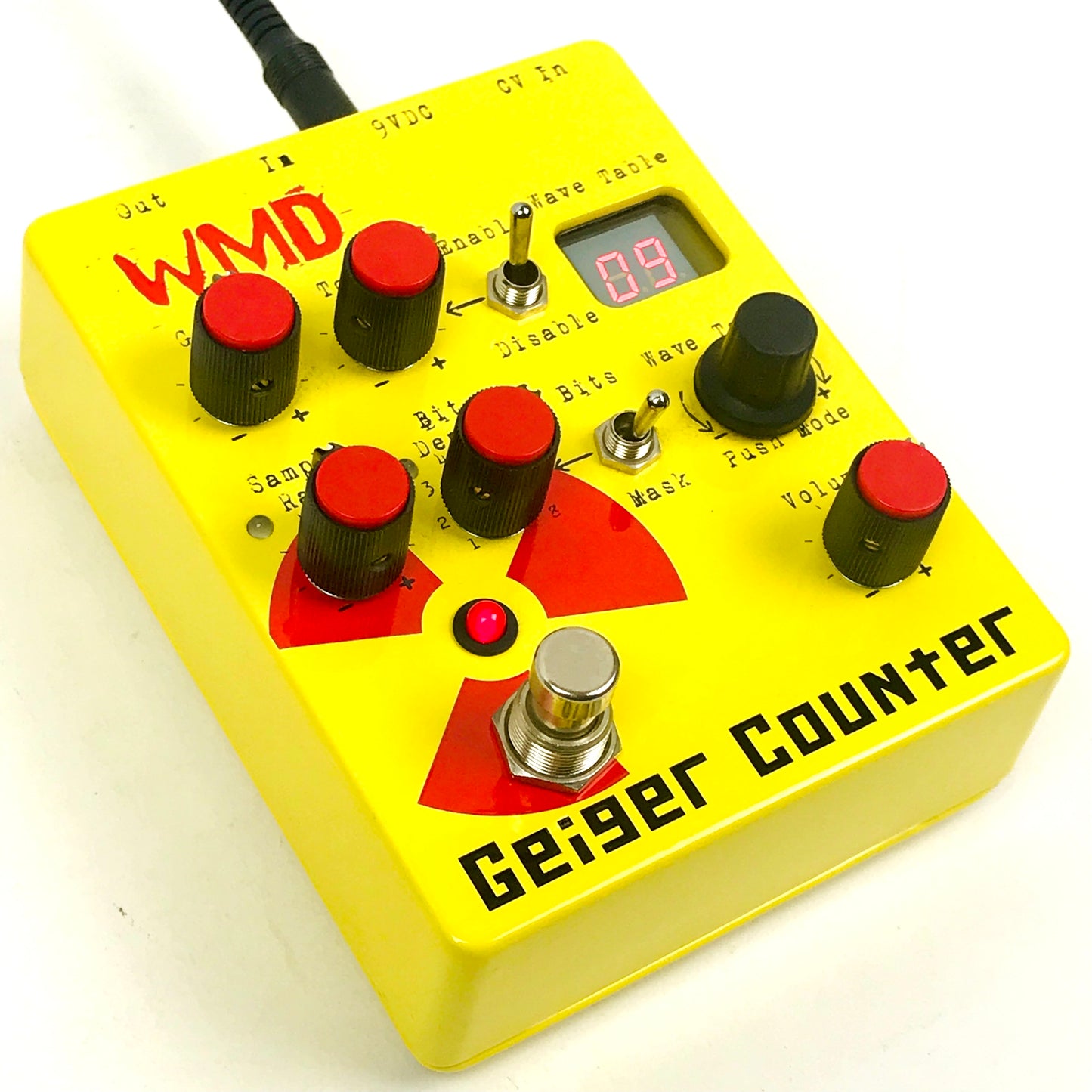WMD Geiger Counter pedal, mint condition!