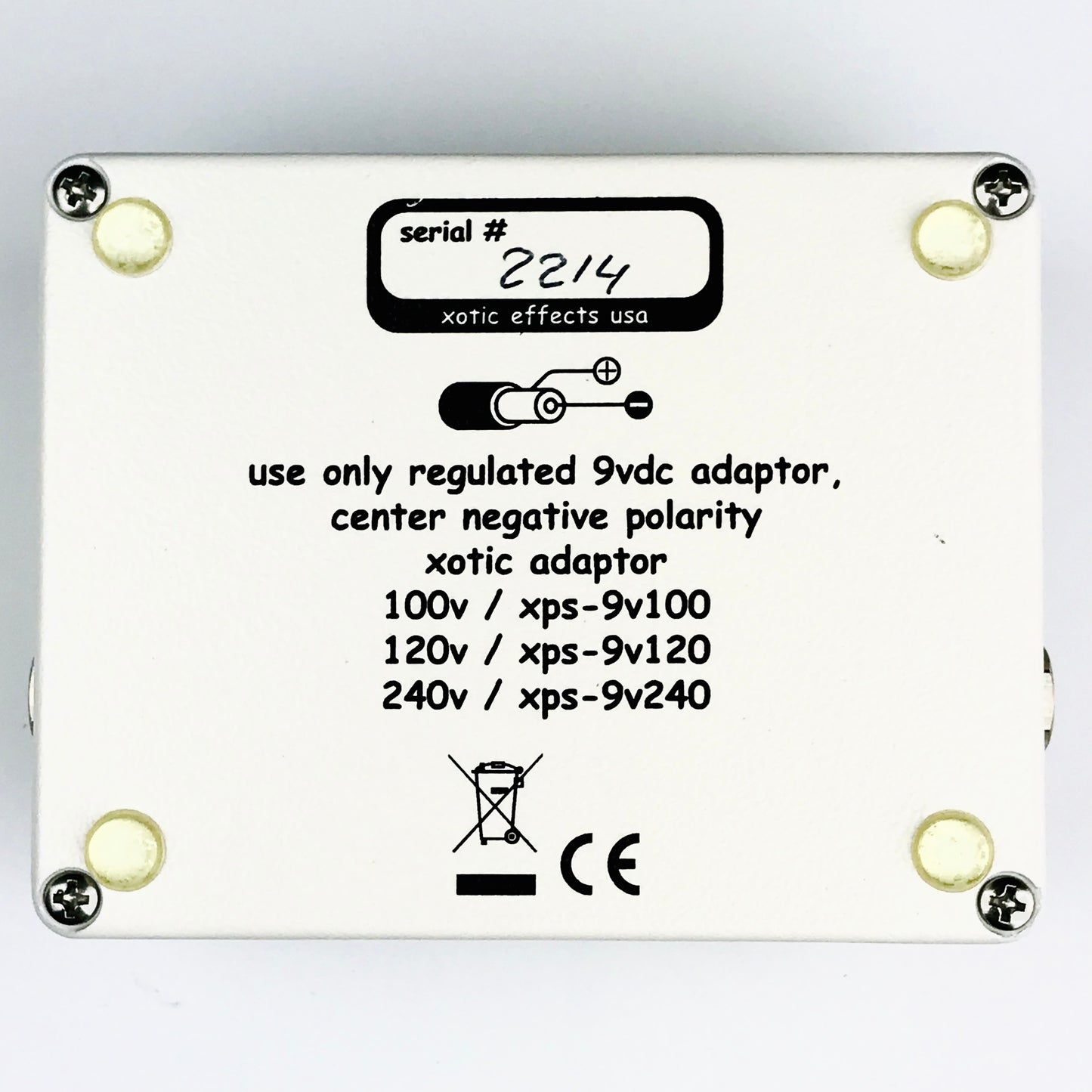Xotic AC Plus, brand new old stock, last one!