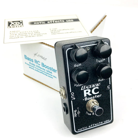 Xotic Bass RC Booster, brand new, old stock (NOS), Last One!