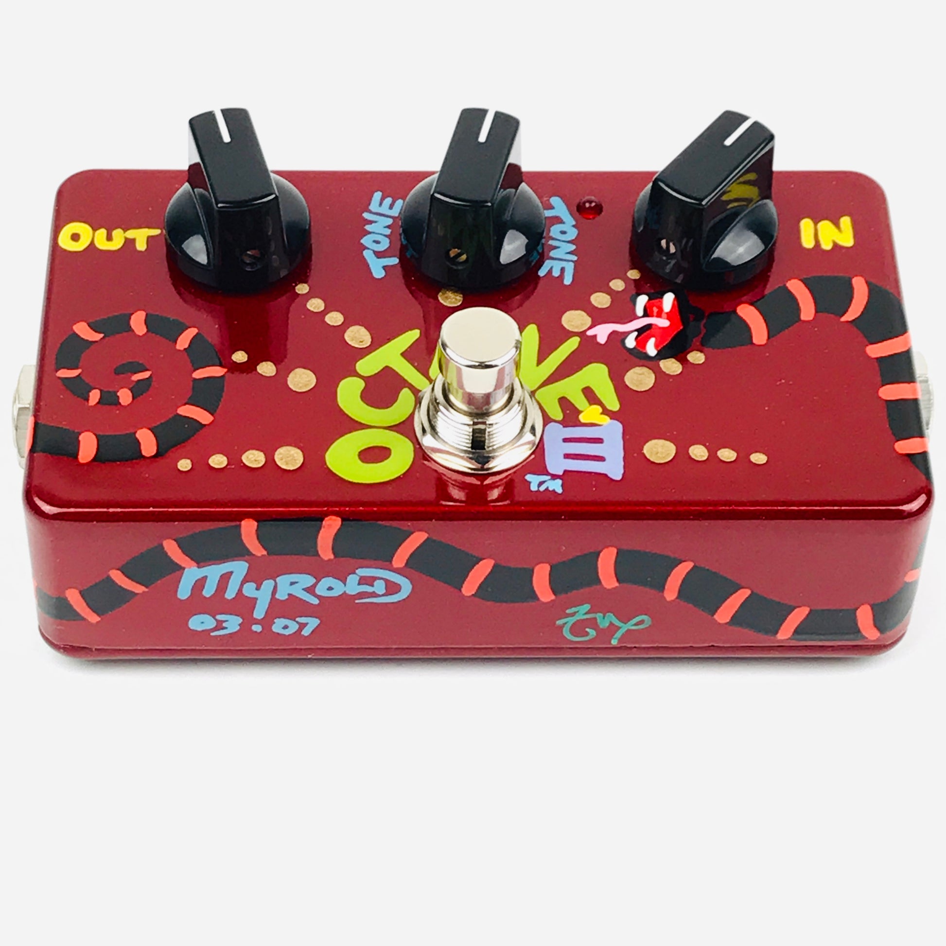 zvex distortion pedal ZVEX Octane III Fuzz, brand new, old stock Myrold from 2007 – Big City Music