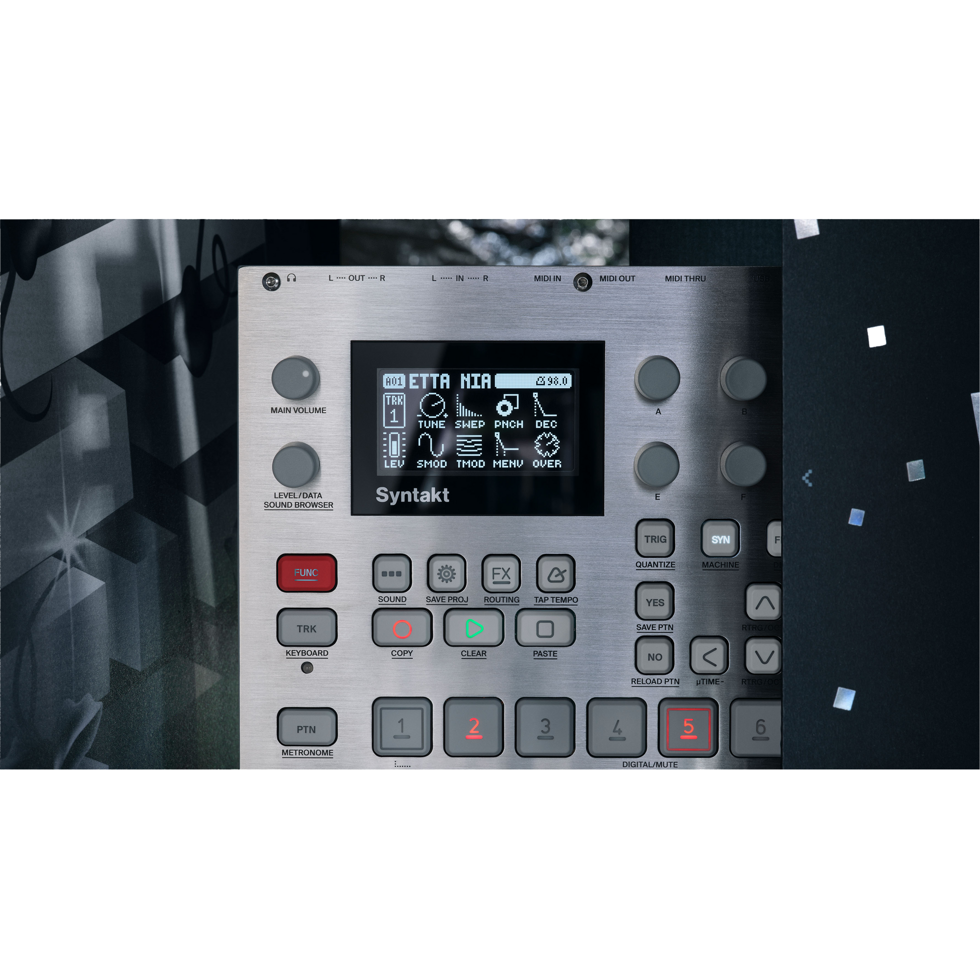 Elektron Syntakt e25 Remix Edition, brand new, old stock! – Big Elektron Syntakt e25 Remix Edition, brand new, old stock! – Big