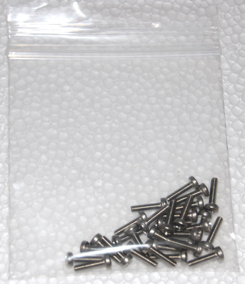 Analogue Systems Screws pack of 30 2.5mm x 8mm