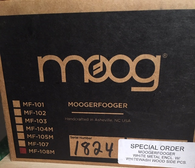 Moogerfooger MF-108m (White) Cluster Flux Analog Chorus/Flanger – Big City  Music