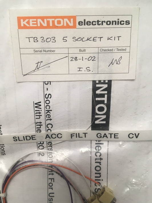 Roland TB303 - 5 Socket Kit - N.O.S.