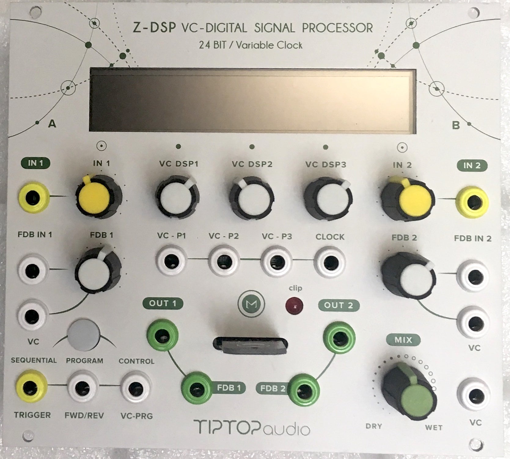 Tiptop Audio Z-DSP NS Voltage Controlled Digital Signal Processor