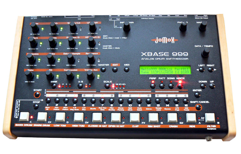 Jomox XBase 999 Analog Drum Machine