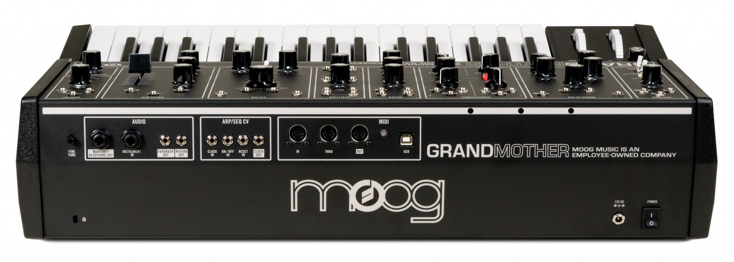 Moog Grandmother Dark back