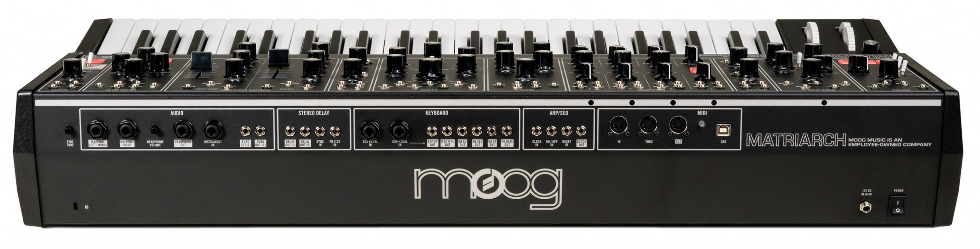 Moog Matriarch Dark back