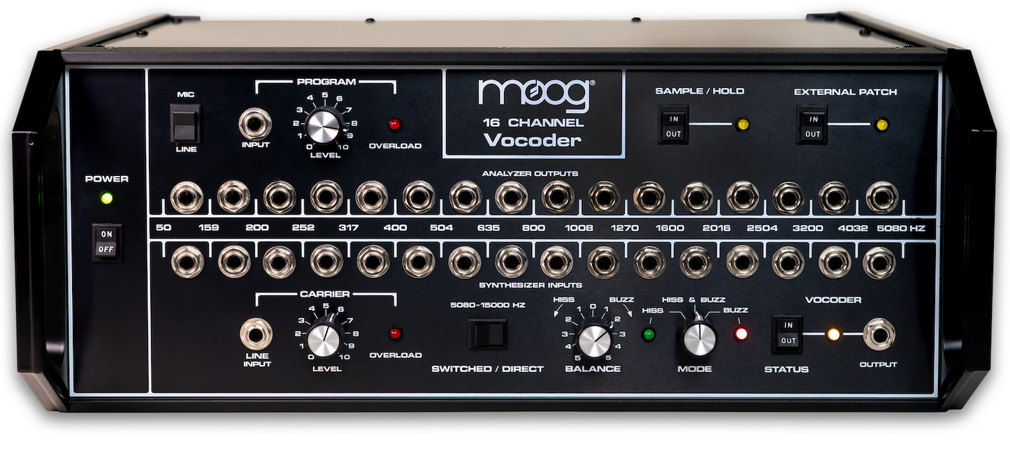 Moog 16 Channel Vocoder Front