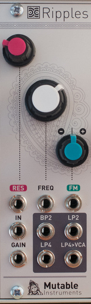 Mutable Instruments Ripples Liquid Filter
