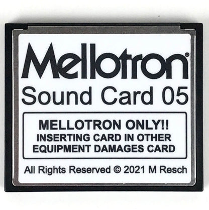 Digital Mellotron Sound Cards