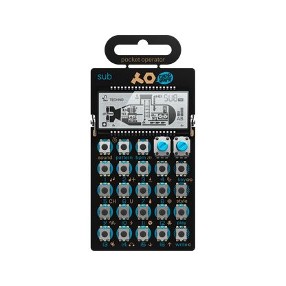 Teenage Engineering PO-14 Sub Pocket Operator Bassline Synthesizer