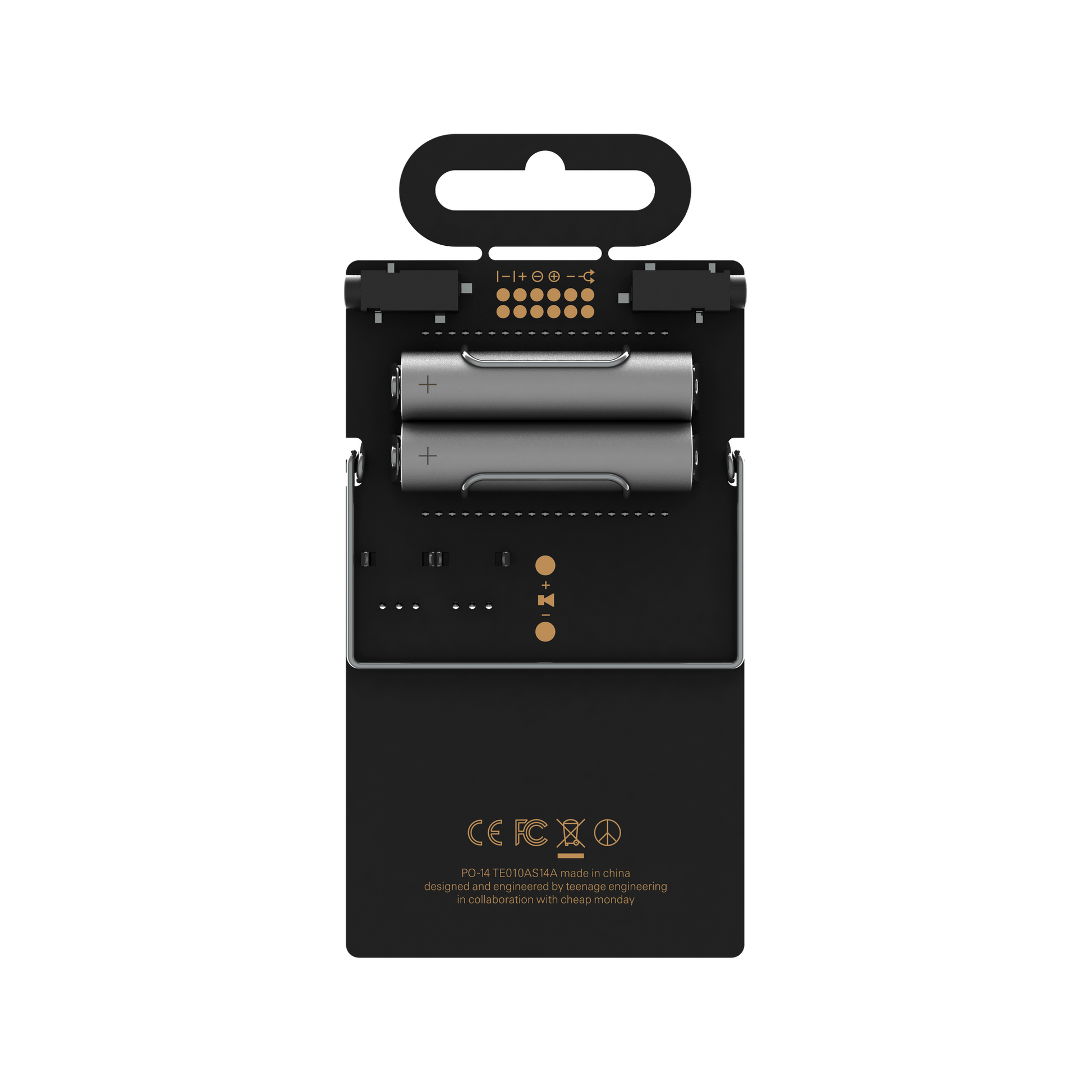 Teenage Engineering PO-14 Sub Pocket Operator Bassline Synthesizer back