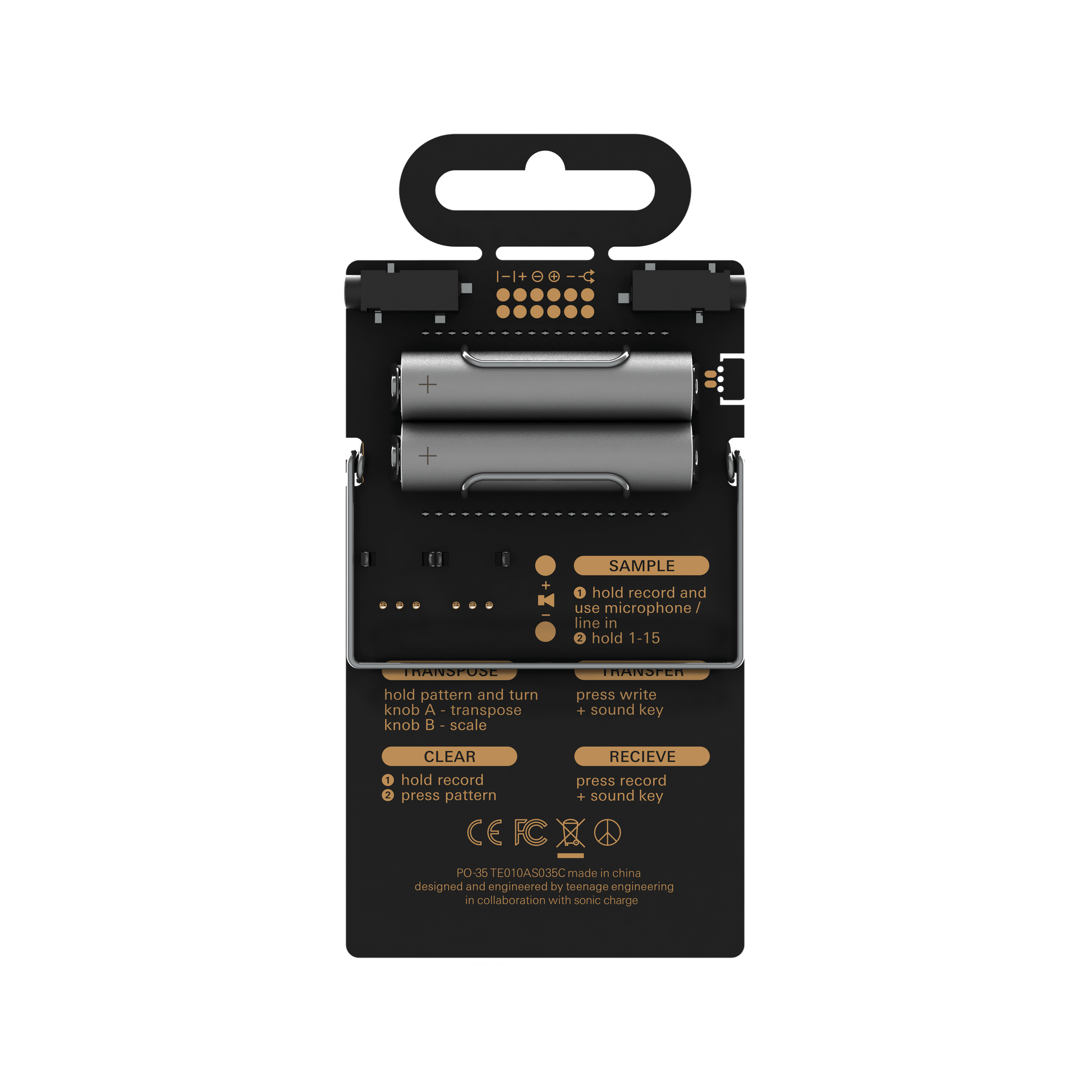 Teenage Engineering PO-35Vocal Synthesizer Pocket Operator – Big Teenage Engineering PO-35Vocal Synthesizer Pocket Operator – Big
