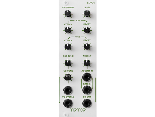 Tiptop Audio BD909 TR909 Bass Drum Generator