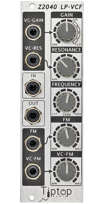 Tiptop Audio Z2040 Voltage Controlled Lowpass Filter