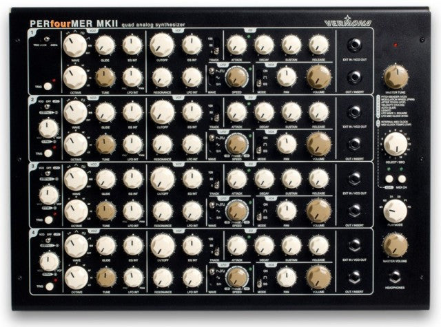 Vermona PerFourMer mk II with CV Gate