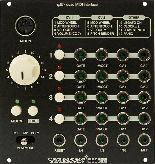 Vermona qMI Quad MIDI Interface