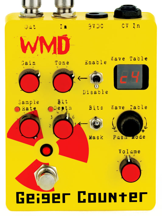 WMD Geiger Counter pedal