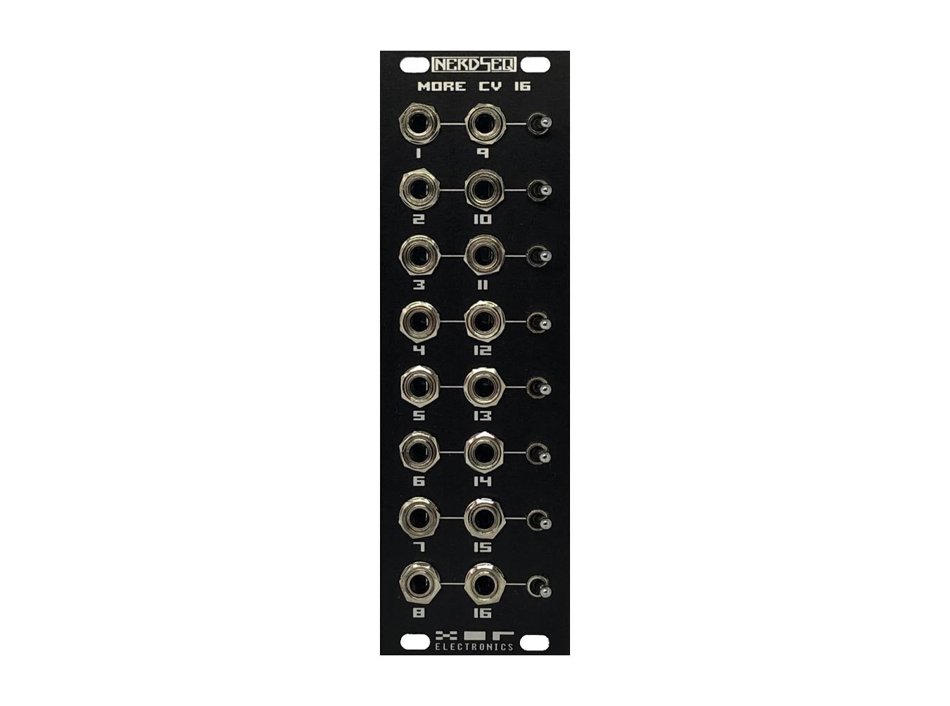 XOR Electronics CV16 NerdSEQ Expander (Black)