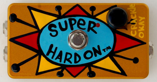 ZVEX Super Hard On Hand Painted by Bennett New Old Stock