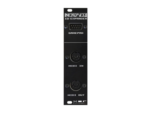 XOR Electronics MIDI-IO Expander (Black) for NerdSEQ